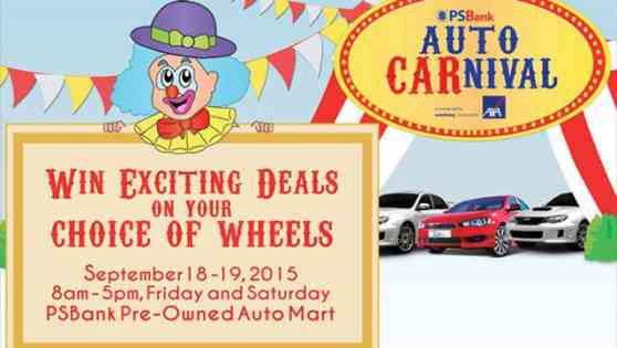 PSBank to hold Auto Carnival in Libis image