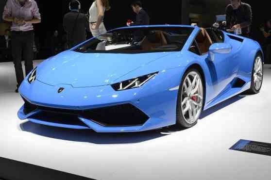 Frankfurt 2015: Lamborghini unveils new Huracan LP 610-4 Spyder image