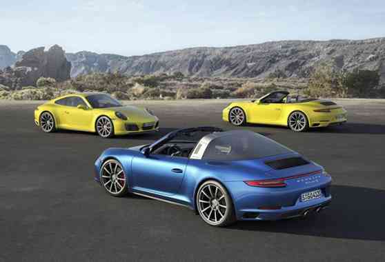 2016 Porsche 911 Carrera 4, Targa 4 revealed image