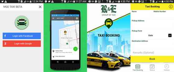 Taxi companies R&E, MGE join GPS-enabled booking system image