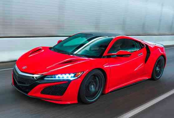 Preformance figures for 2017 Acura NSX released image