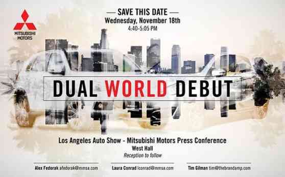 Los Angeles 2015 Preview: Will Mitsubishi reveal all-new ASX, updated Mirage? image