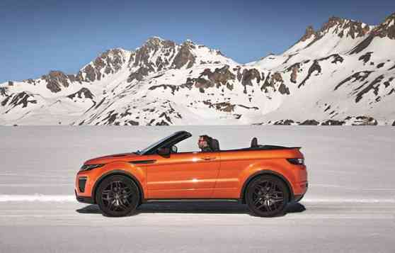 Land Rover drops cover of soft-top Evoque Convertible image