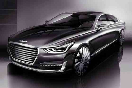 Hyundai previews first car under Genesis luxury brand image