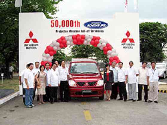 Mitsubishi celebrates 50,000th Adventure Milestone image