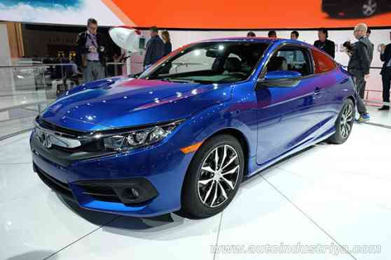 Los Angeles 2015: Honda Civic Coupe officially breaks cover image