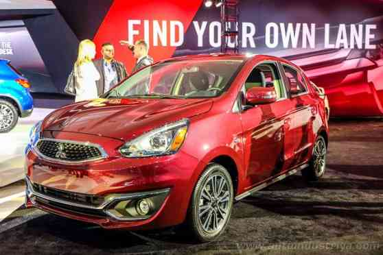 Los Angeles 2015: Mitsubishi Mirage hatchback gets exterior, performance updates image