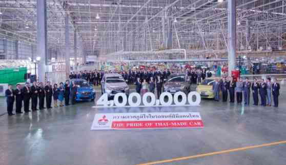 Mitsubishi's Thai plant reaches four million vehicles produced image