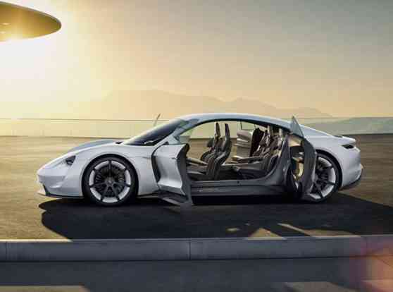All-electric Porsche Mission E concept gets green light image