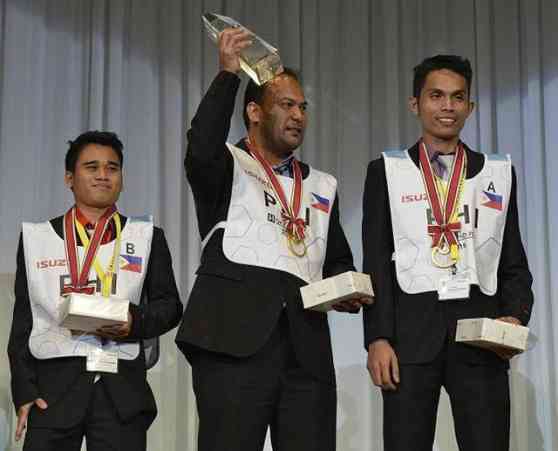 Team Isuzu PH shines in 2015 Isuzu World Technician Competition image