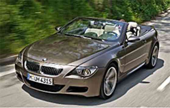 The new BMW M6 Convertible makes its world debut at the British International Motor Show image