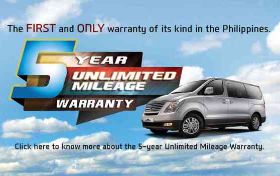 Hyundai PH offers industry-first 5-year, unlimited mileage warranty image