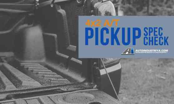 4x2 A/T Pickup spec check: Ranger, D-MAX, Strada, Navara NP300, Hilux image