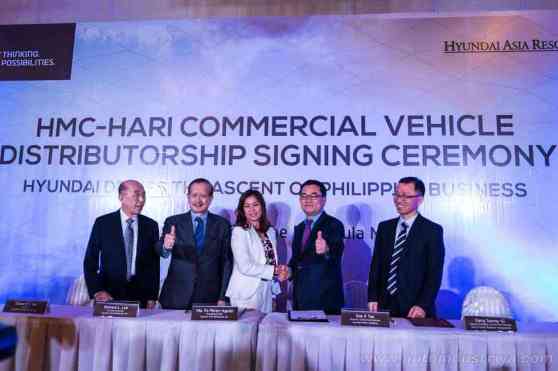 HARI is new distributor of Hyundai Commercial Vehicles in Philippines image