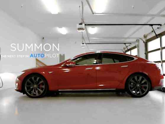 New Tesla update allows you to 'Summon' your car image
