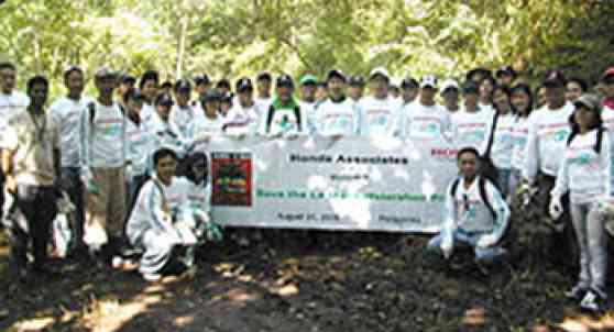 Honda watches out the La Mesa Watershed for five years image