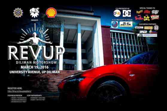 RevUP! Diliman Motorshow 2016 to be held next week image
