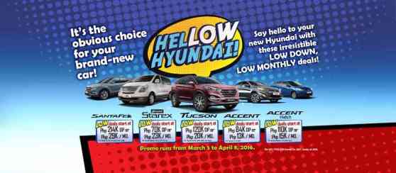 Hyundai Philippines offers special financing with HelLOW promo image