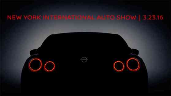 2017 Nissan GT-R teased for New York launch image