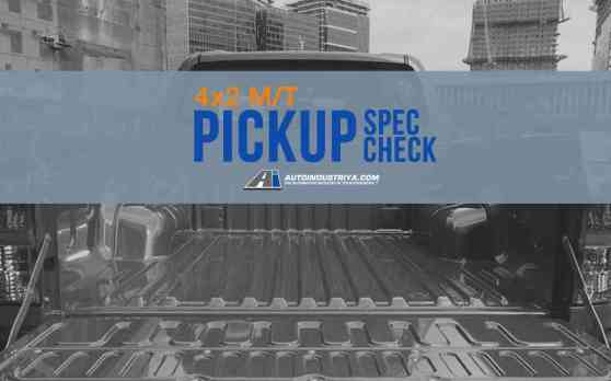 Pickup Spec Check: 4x2 Manual workhorses  image