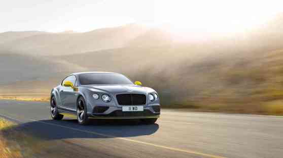 2016 Bentley Continental GT Speed gets more power, Black Edition image