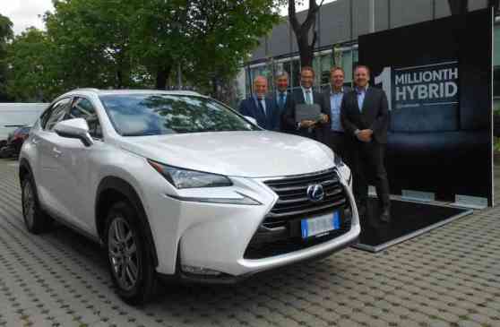 Lexus reaches sales milestone of 1 million hybrids sold image