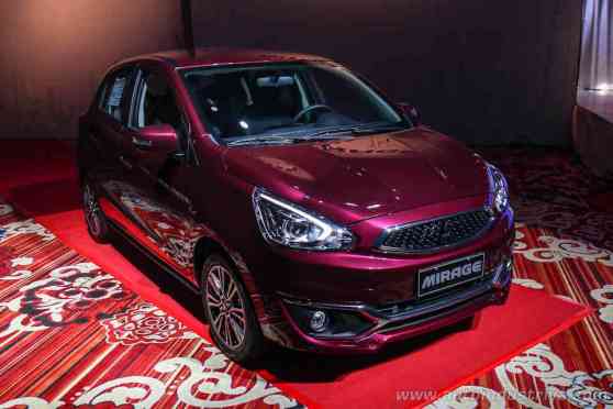 Updated 2016 Mitsubishi Mirage officially launched image
