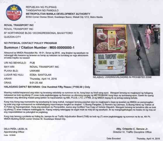 MMDA: No disputes so far against no-contact policy summons image