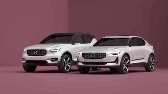 Volvo previews new CMA-based 40 series concepts image