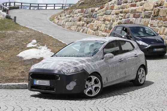 Spied: 2018 Ford Fiesta testing on public roads image