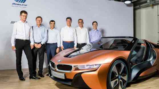 BMW, Intel and Mobileye collaborate to make autonomous vehicles image