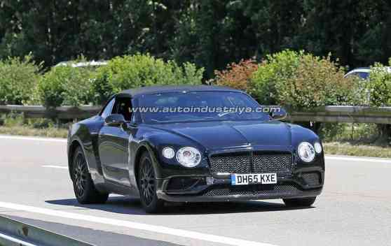 Spied: 2018 Bentley Continental GTC gets new look image