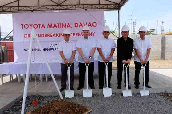 Toyota breaks ground in Calapan, Matina image