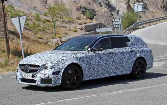 Spied: Mercedes-AMG E63 Wagon shows likely Black Series version image