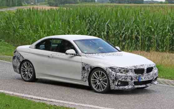 Spied: 2017 BMW 4 Series cabrio spotted image