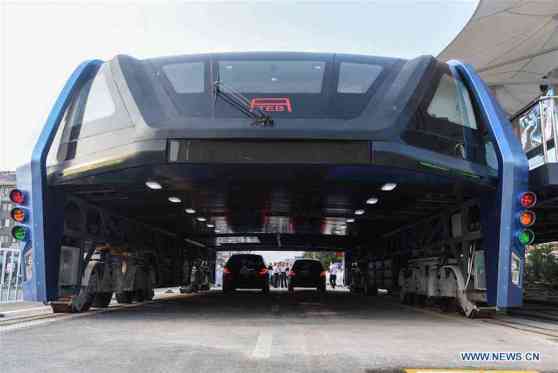 Chinese State Media: Transit Elevated Bus a scam image
