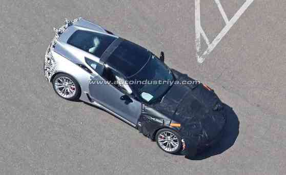 Spied: 2018 Chevrolet Corvette ZR1 caught testing anew image