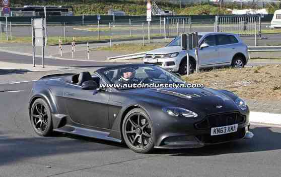 Spied: Aston Martin Vantage GT12 may soon get top-down version image