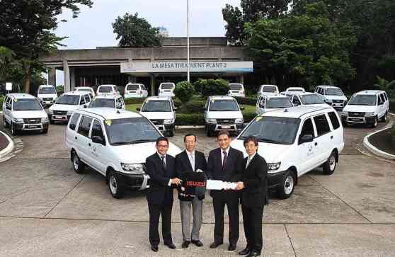 Isuzu Philippines turns over 173 Crosswinds to Maynilad image