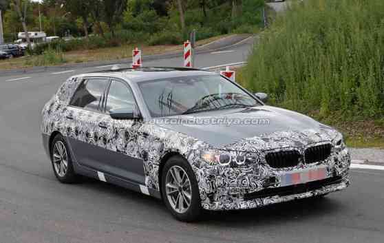Spied: 2017 BMW 5 Series Touring sheds more cover image