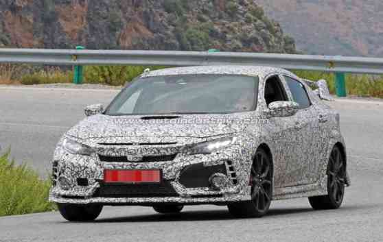 Spied: 2017 Civic Type R is already in for some changes Spied: 2017 Civic Type R is already in for some changes image