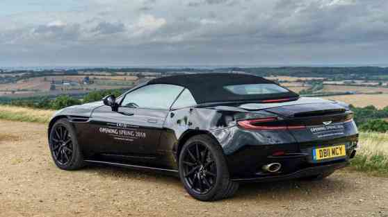First images of Aston Martin DB11 Volante prototype released image