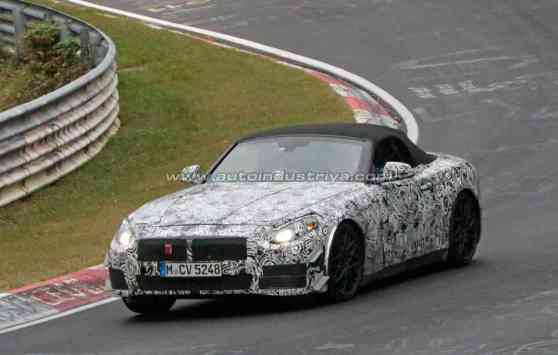 Spied: BMW seen testing Z5 roadster at The Ring image