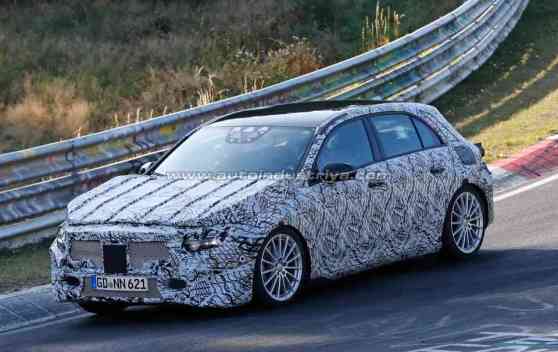 Spied: Next-gen Mercedes-Benz A-Class spotted at The Ring image