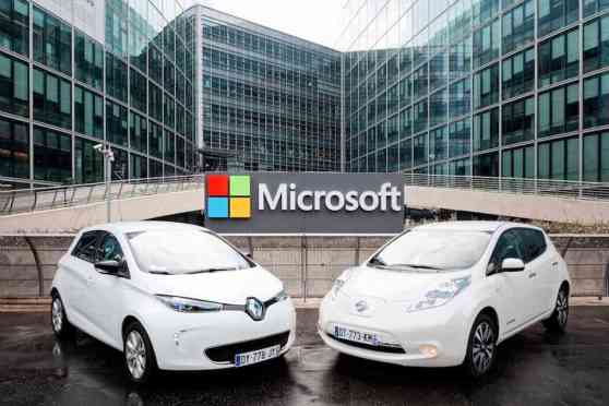 Renault-Nissan to develop autonomous cars with Microsoft image