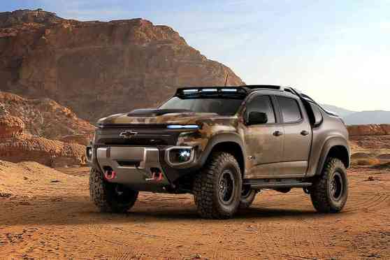 US Army to field test Chevrolet Colorado ZH2 fuel cell EV image