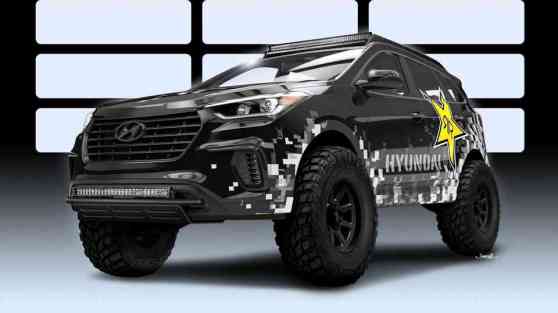 SEMA 2016 Preview: Hyundai preps nitrous-boosted Santa Fe image