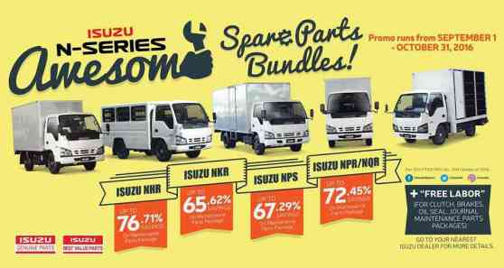 Isuzu offering free labor and parts discount on N-Series truck  image