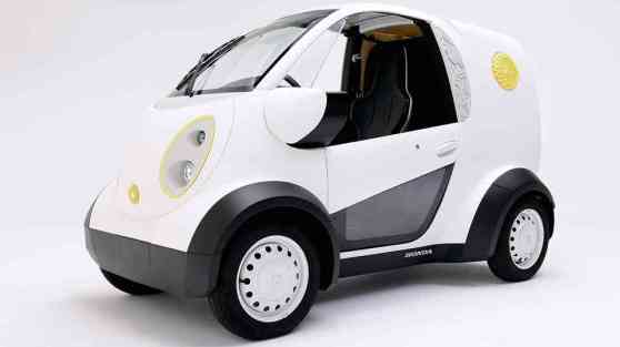 Honda reveals 3D-printed Micro Commuter EV image