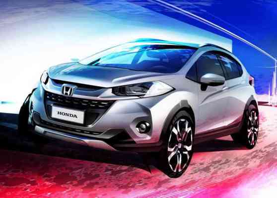 First sketch of new Honda WR-V revealed image